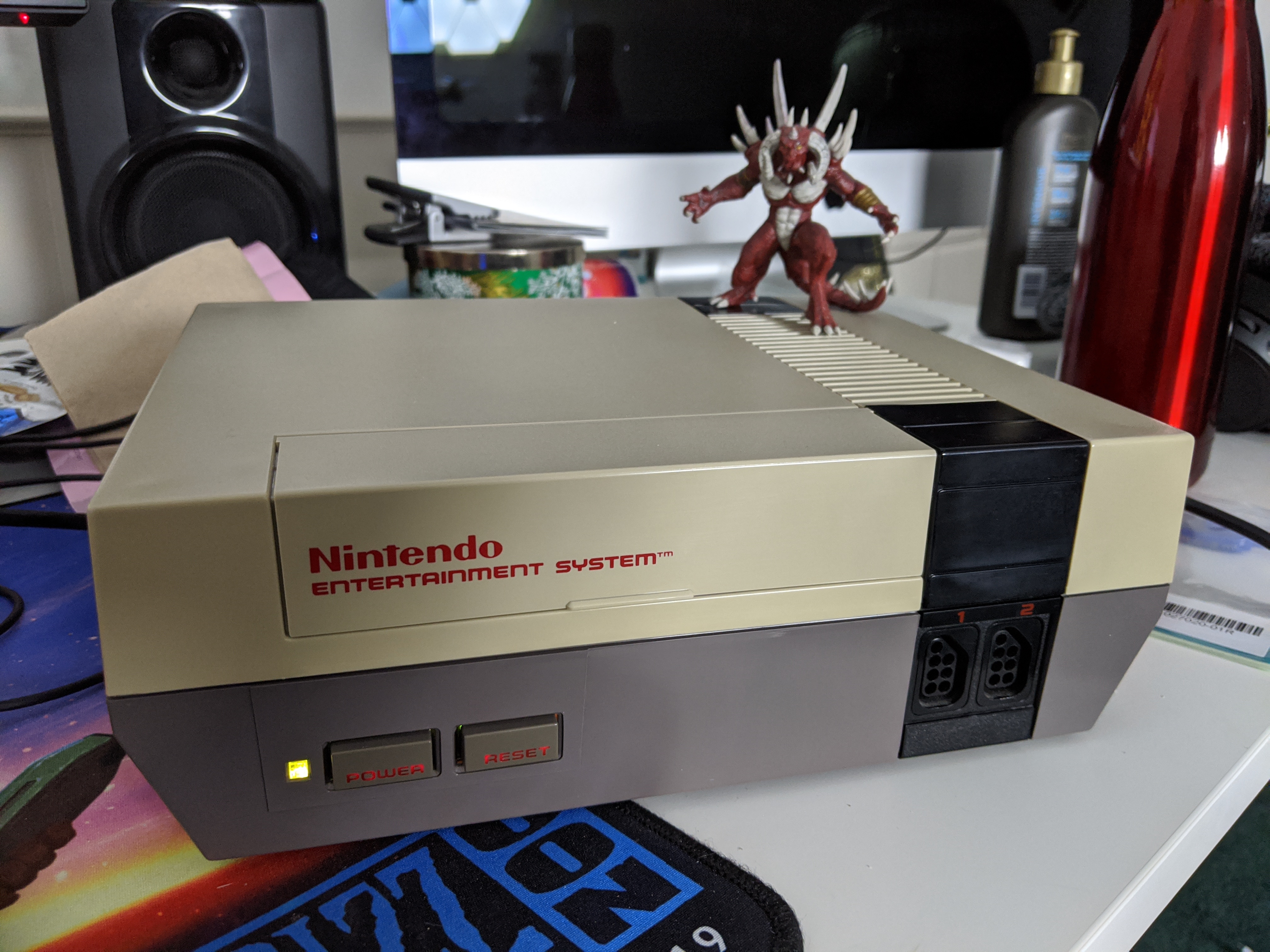 The NES is re-assembled